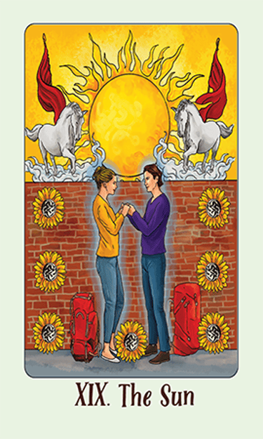 Jasper Tarot Next gen Major The Sun