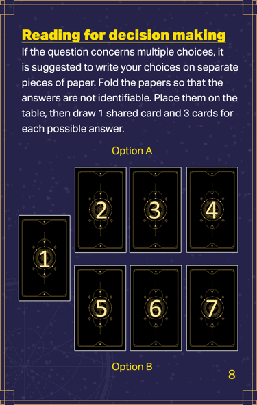 Jasper Tarot Next gen Explanation Booklet page 8