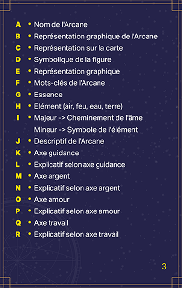 Jasper Tarot Next gen Explication Booklet page 3