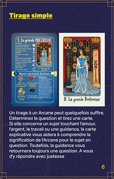 Jasper Tarot Next gen Explication Booklet page 6