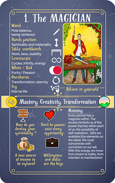 Jasper Tarot Next gen Explanation Major The Magician