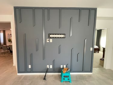 tv wall design