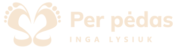Per pėdas logo