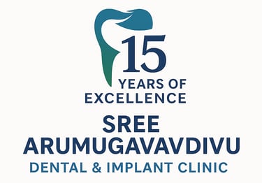 Sree Arumugavadivu dental logo