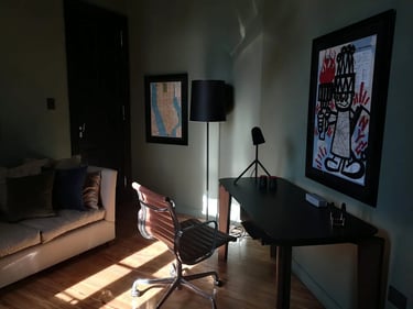 Ambiente rediseńado por Basenses con los mismos objetos y criterios de diseño sensorial