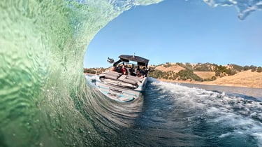 Wake surf performance tuning and wave shaping in Ontario by STO Boats