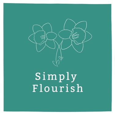 Simply Flourish Psychotherapy Services logo