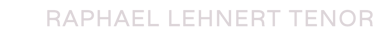 Tenor Raphael Lehnert logo