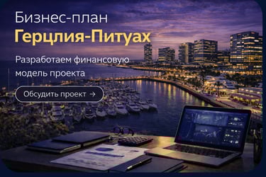 Бизнес-планы и финансовые модели в  Herzliya Pituach