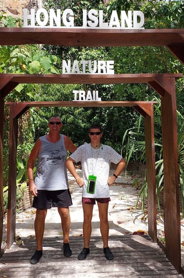 krabi ao nang koh hong nature trail
