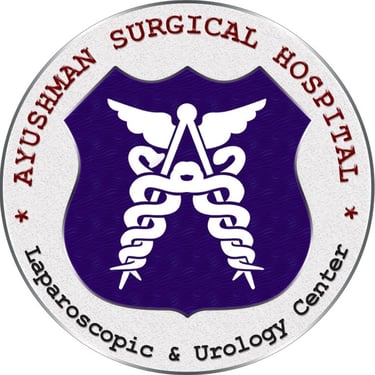ayushman surgical hospital logo
