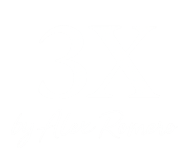 3Xbyalexromero logo