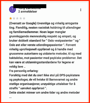 Psykiatrisk avdeling Vinderen, dps,Sidsel Onstad،,Kari Helene Winger,Lene Pribyl,Simona Eskeland,Håkon Kongsrud