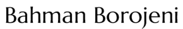Bahman Borojeni, painter logo
