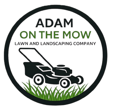 Adam On The Mow logo