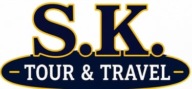 SK TOUR & TRAVEL logo