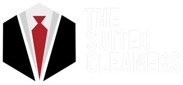 The Suited Cleaners logo