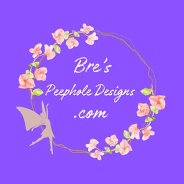 Bre's Peephole Designs logo