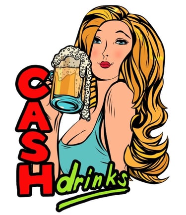 cash drinks logo
