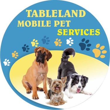 Tablelands Mobile Pet Services logo
