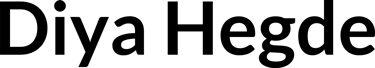 Diya Hegde Art logo