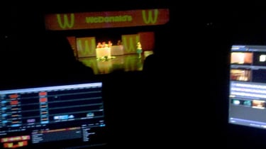 André Hã video mapping para espetáculo de teatro