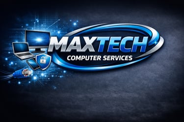 Max Tech computers sale and service logo