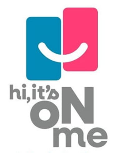 Hi, it's on me logo