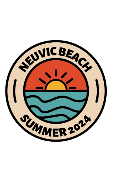 Neuvic Beach logo