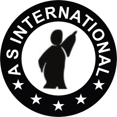 A S INTERNATIONAL logo
