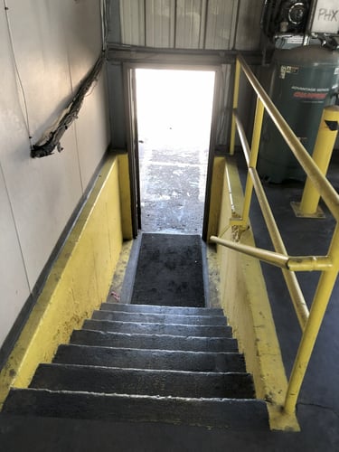 Truck dock maintenance needed