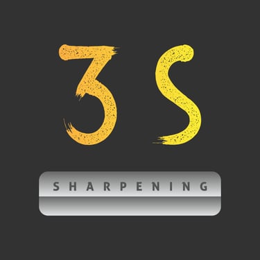 3S Sharpening logo