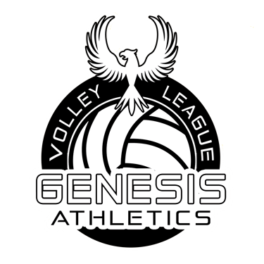 Kelowna Volley League by Genesis Athletics logo