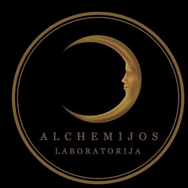 Alchemijos laboratorija logo