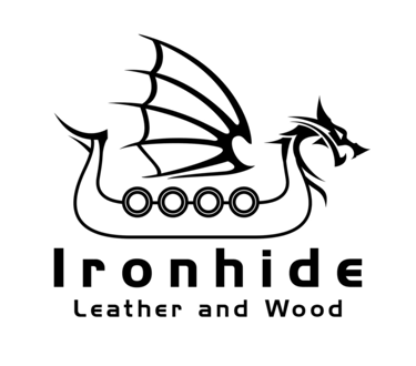 Ironhide Leather and Wood logo