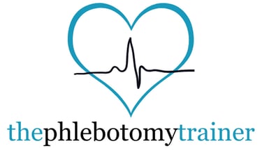 the phlebotomy trainer logo
