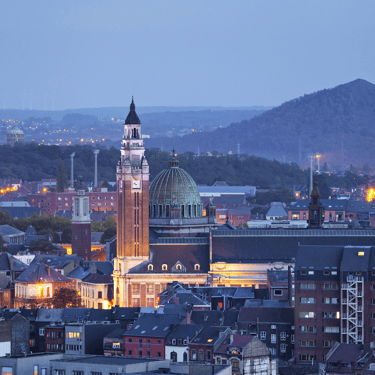 charleroi image la nuit
