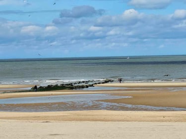 Vue emblématique d'Ostende, une ville côtière belge, célèbre pour ses plages, ses musées, et son riche patrimoine historique