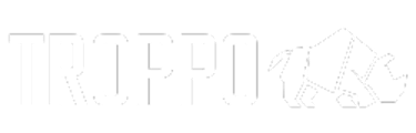 Troppo - Esquadrias de alumínio e vidro temperado logo