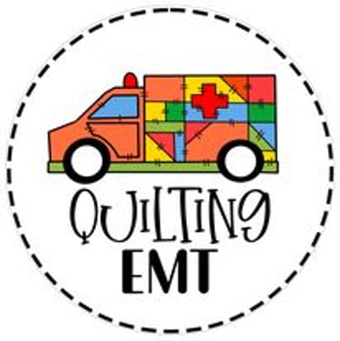 The Quilting EMT logo