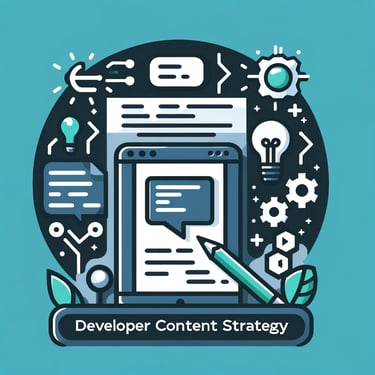 Developer Content Strategy for Startups logo