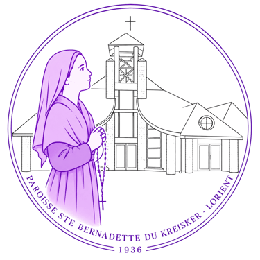 Paroisse sainte Bernadette Lorient logo