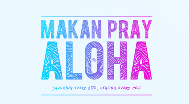 Makan Pray Aloha logo