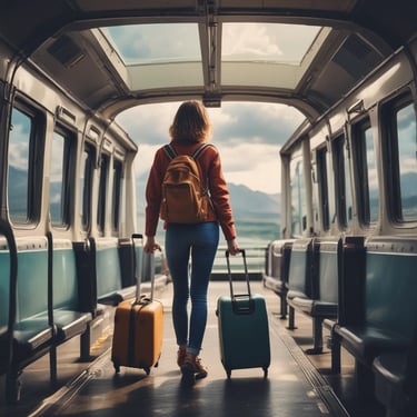 A joyful family exploring a lush rainforest trail surrounded by vibrant greenery.