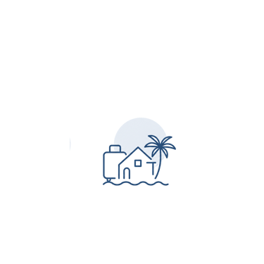 Holiday rental management services icon