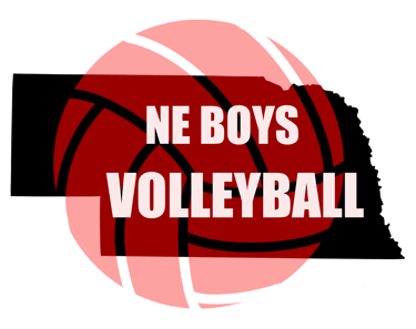 Nebraska Boys High School Volleyball logo