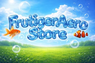 Frutiger Aero Store logo