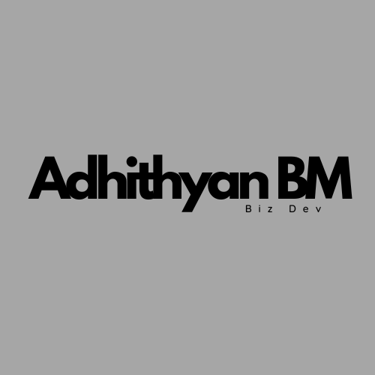Adhithyan B M | Business Development | Strategy Development logo