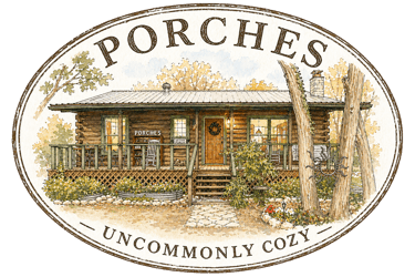 Porches on Travis logo
