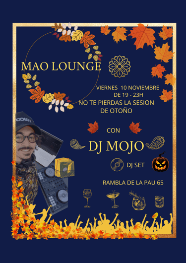Poster Evento MaoLounge